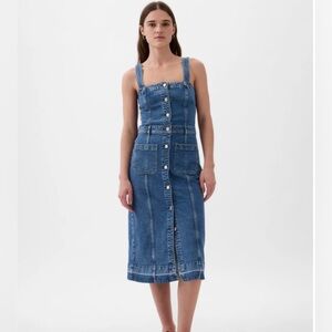 NWT Gap Denim button down dress